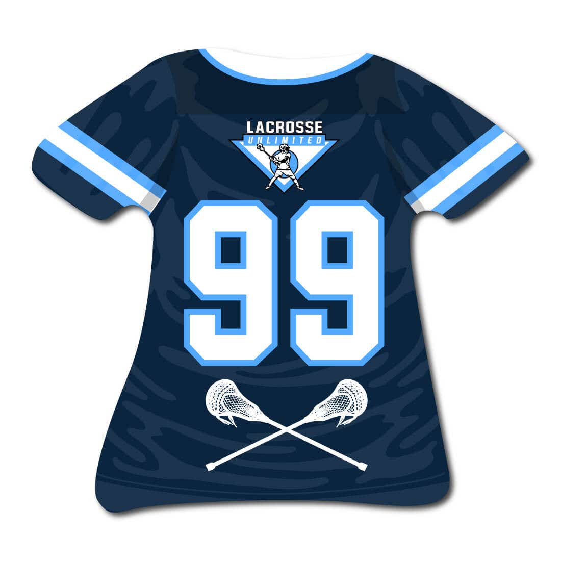 Custom Lacrosse Jersey Ornament | Lacrosse Unlimited