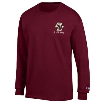 Boston College Lacrosse Long Sleeve Tee - Adult