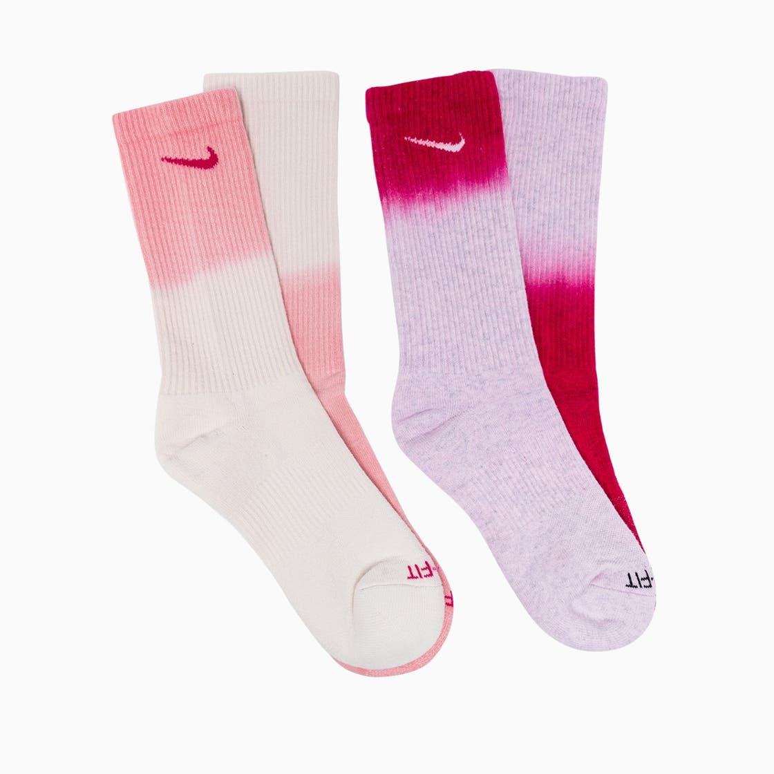 Nike 2-pack Tie Dye Pink Socks | Lacrosse Unlimited
