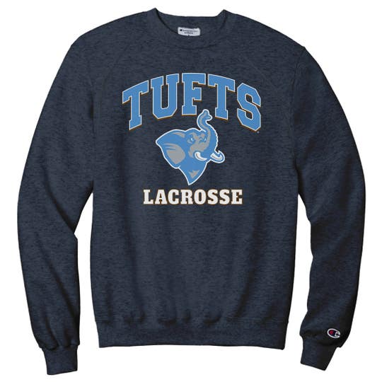 Tufts lacrosse crew neck