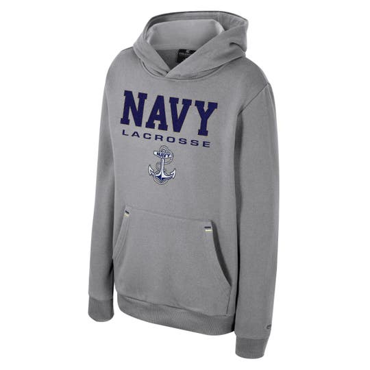 Navy Lacrosse Hoodie - Youth