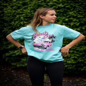 Mint Beach Lax Club Women's Lacrosse Tee