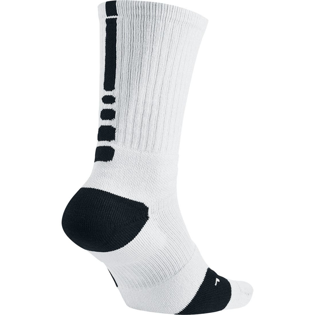 Nike Elite Crew Socks White/Royal | Lacrosse Unlimited